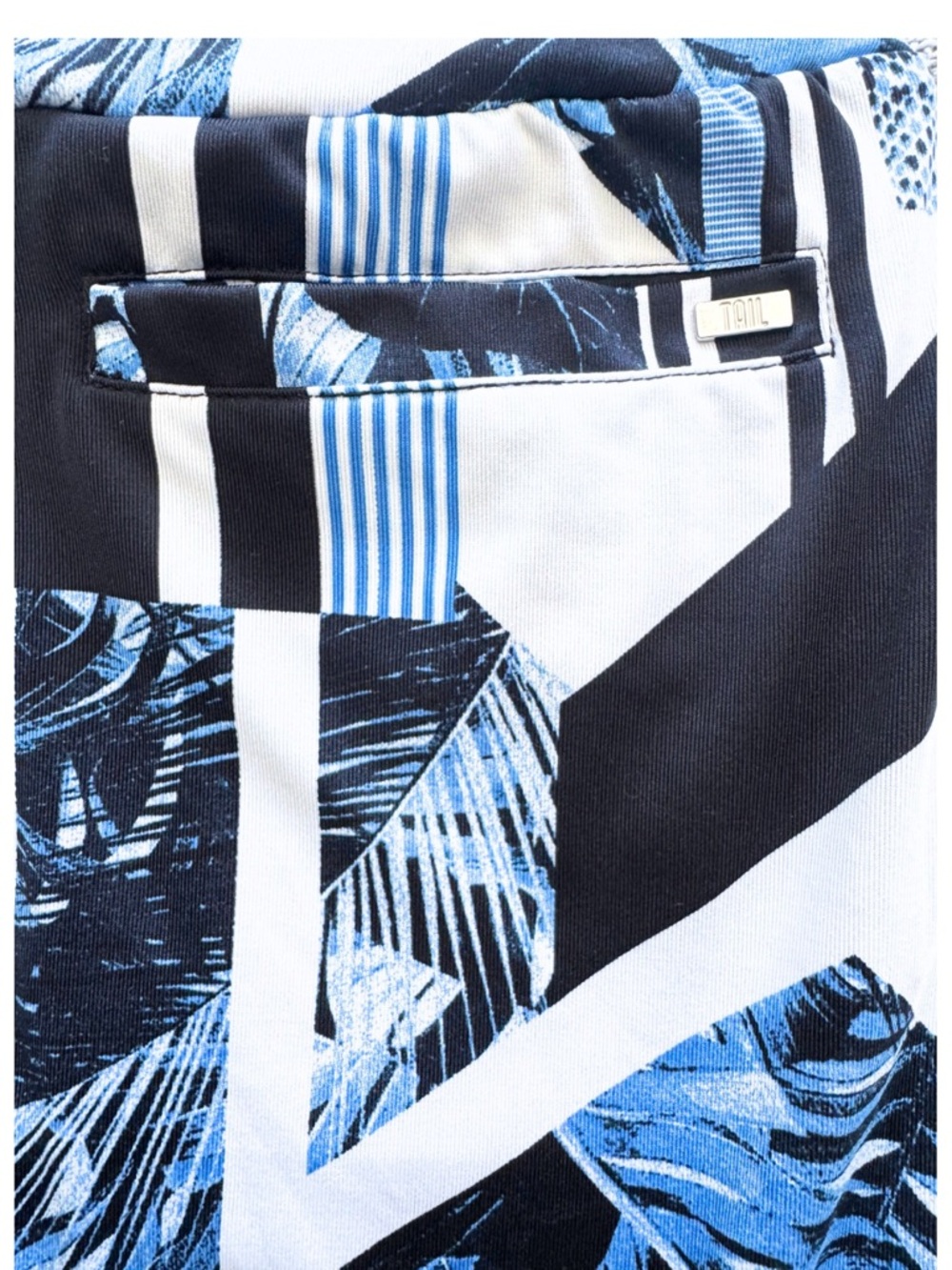 Tail White Label Skort XS Blue Black White Geometric Print Golf Tennis - Picture 6 of 9